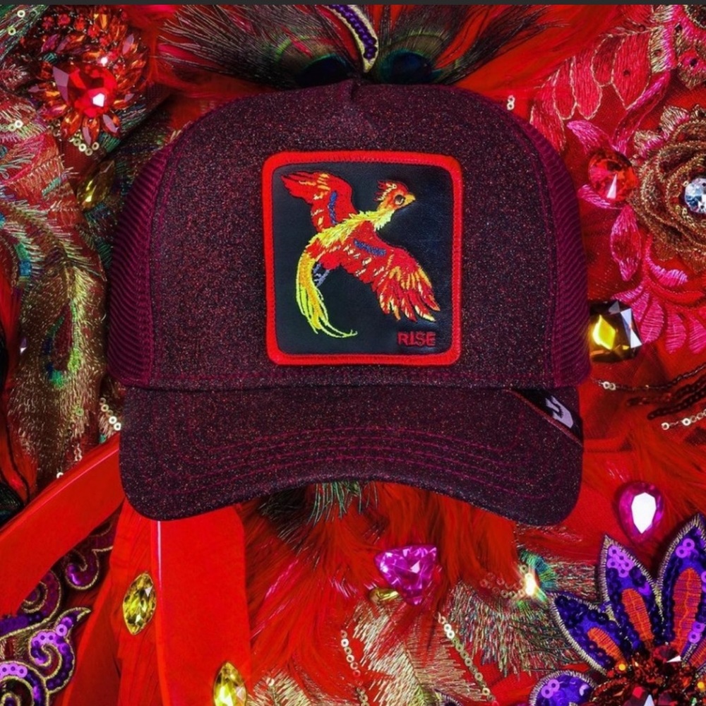 NIB Limited Edition Goorin Brothers “Rising” Phoenix Trucker Hat